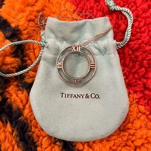 Circle Atlas necklace by Tiffany and Co. in sterling silver